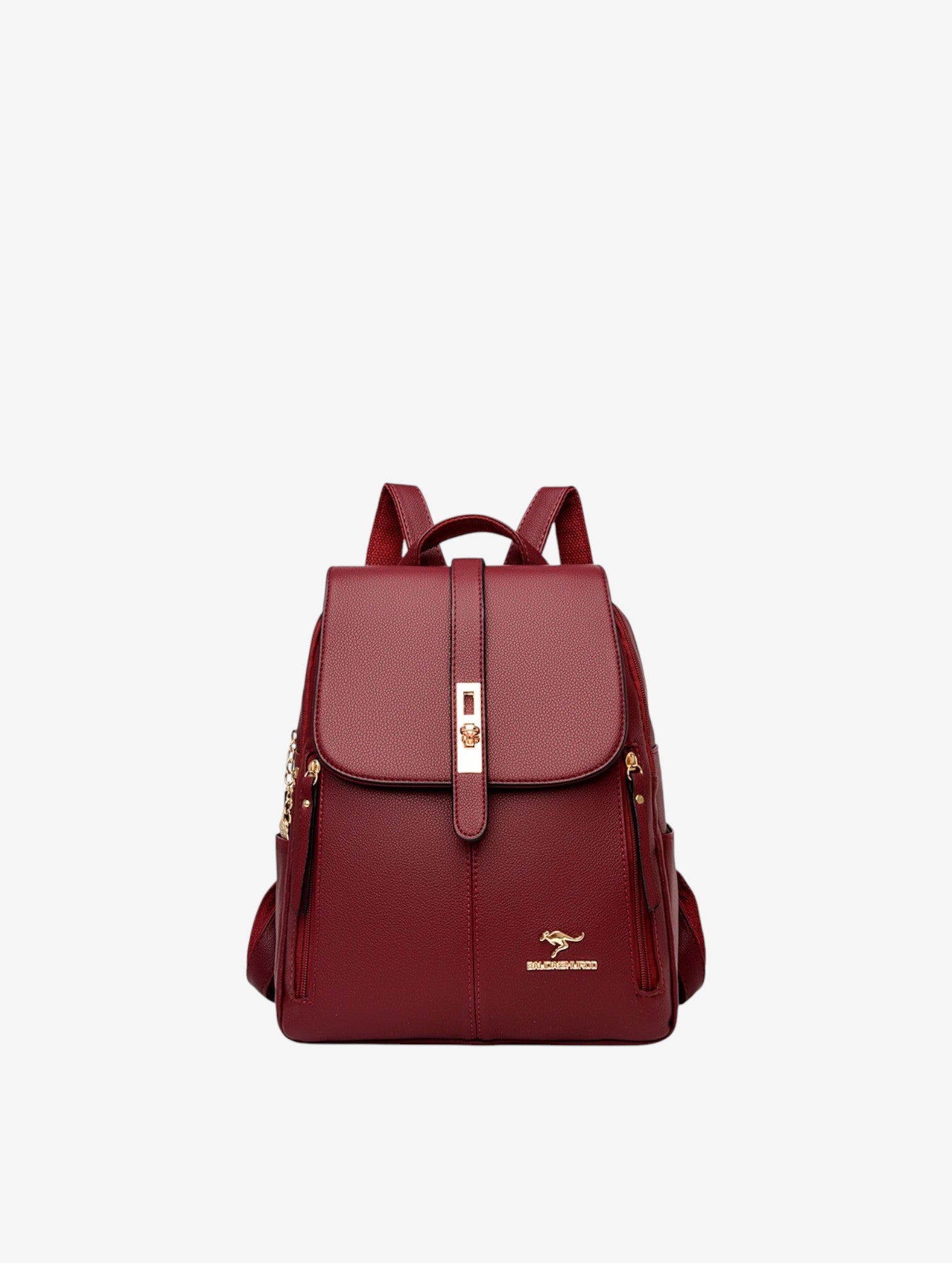 حقيبة ظهر نسائية فاخرة من الجلد الصناعي