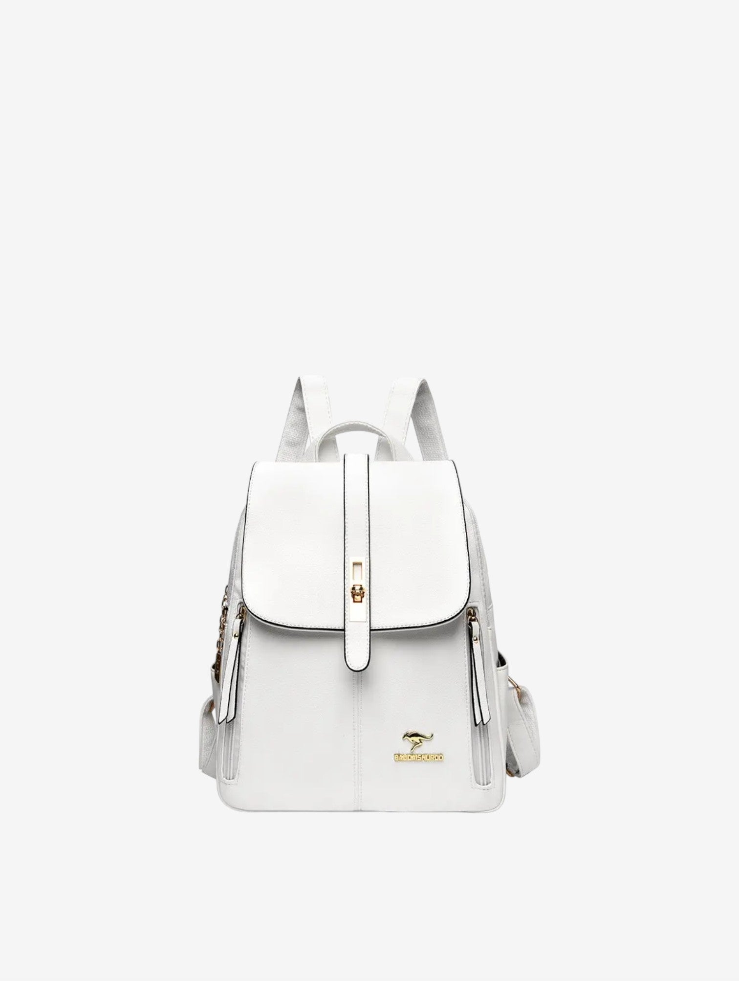 حقيبة ظهر نسائية فاخرة من الجلد الصناعي