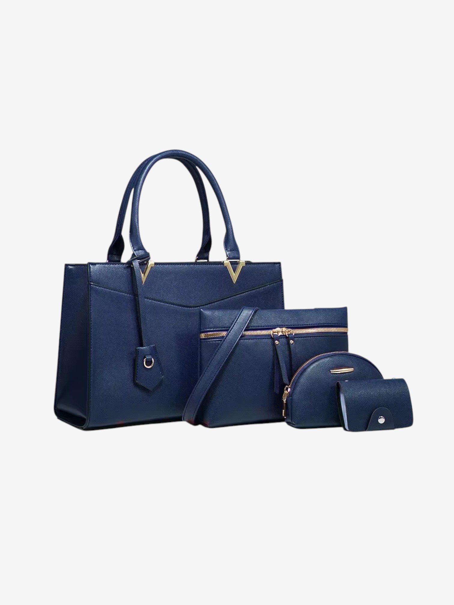 طقم حقائب نسائي 4 قطع واسع السعة