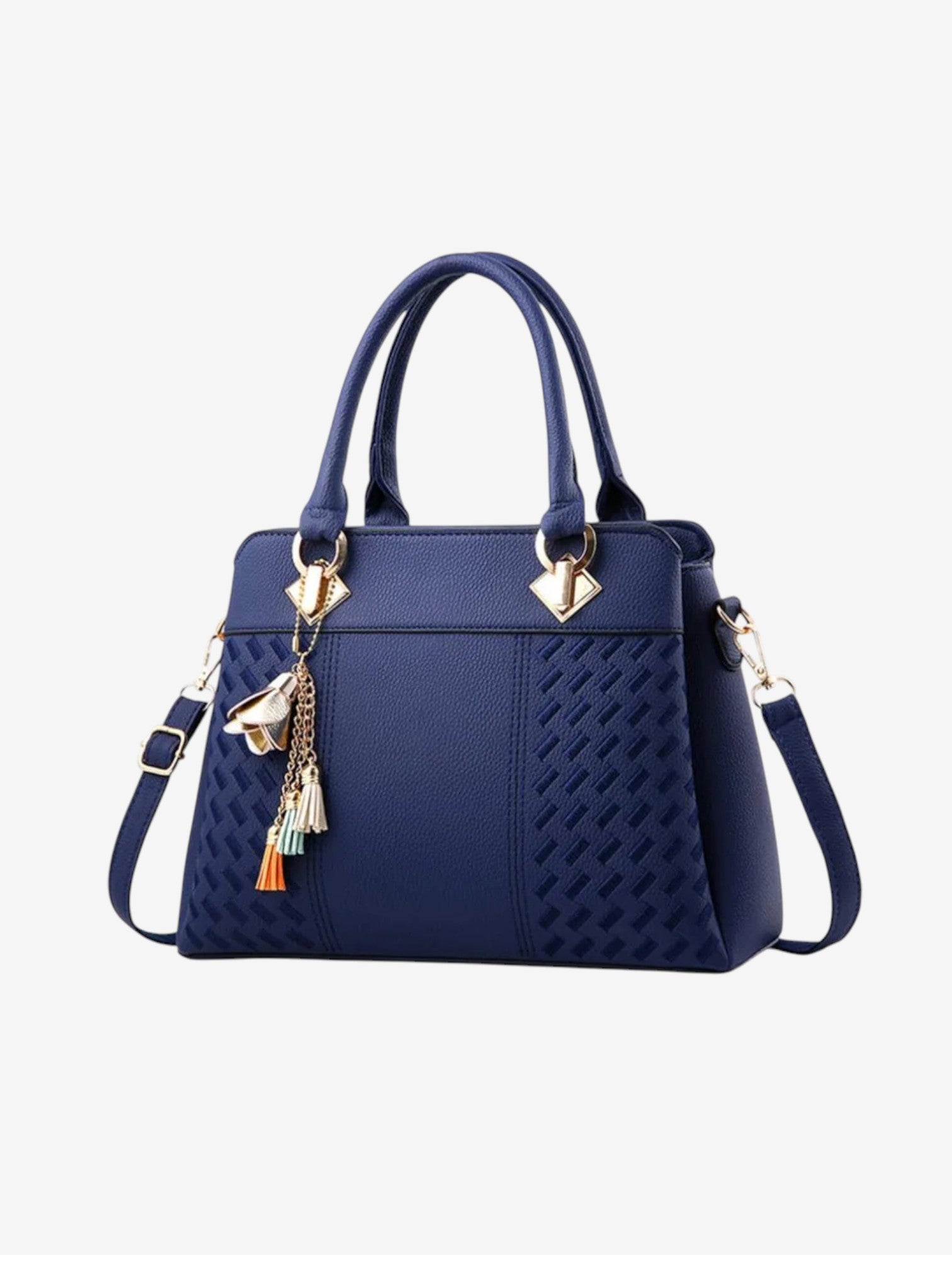 حقيبة نسائية فاخرة من الجلد الصناعي