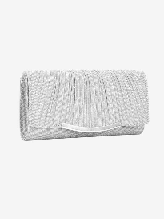 حقيبة سهرة نسائية أنيقة لامعة