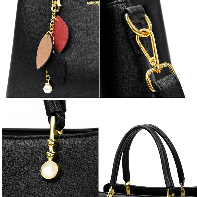 حقيبة يد نسائية بتصميم عصري فخم