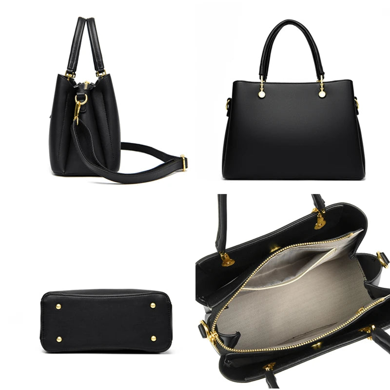 حقيبة يد نسائية بتصميم عصري فخم