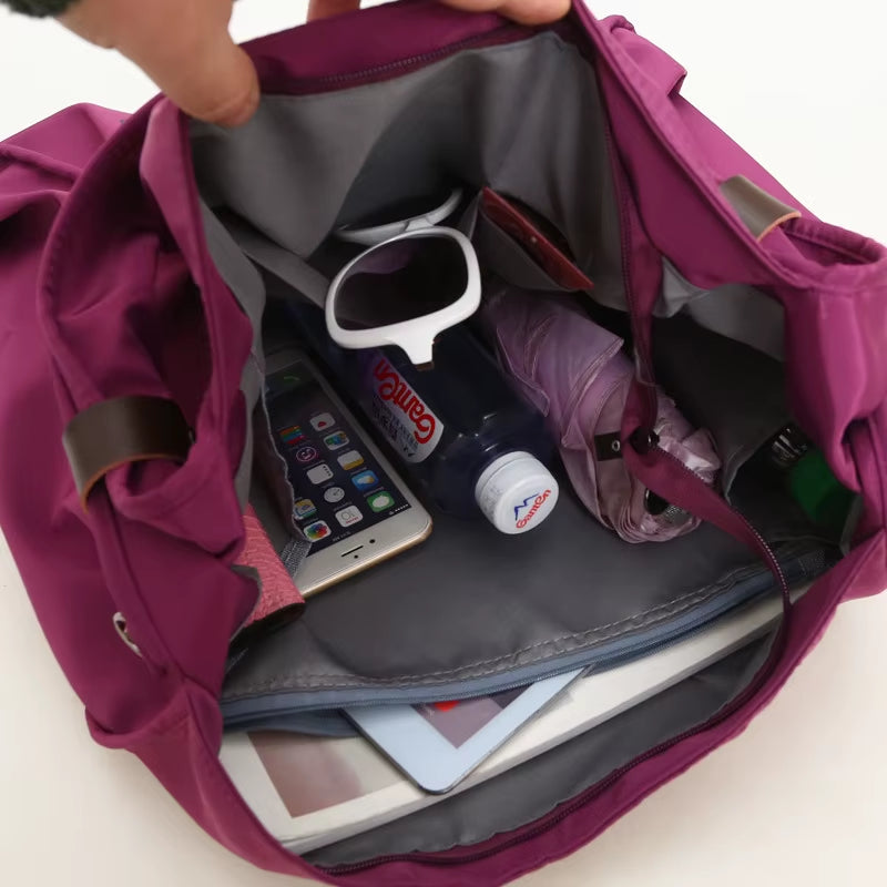 حقيبة رياضية مقاومة للماء من النايلون