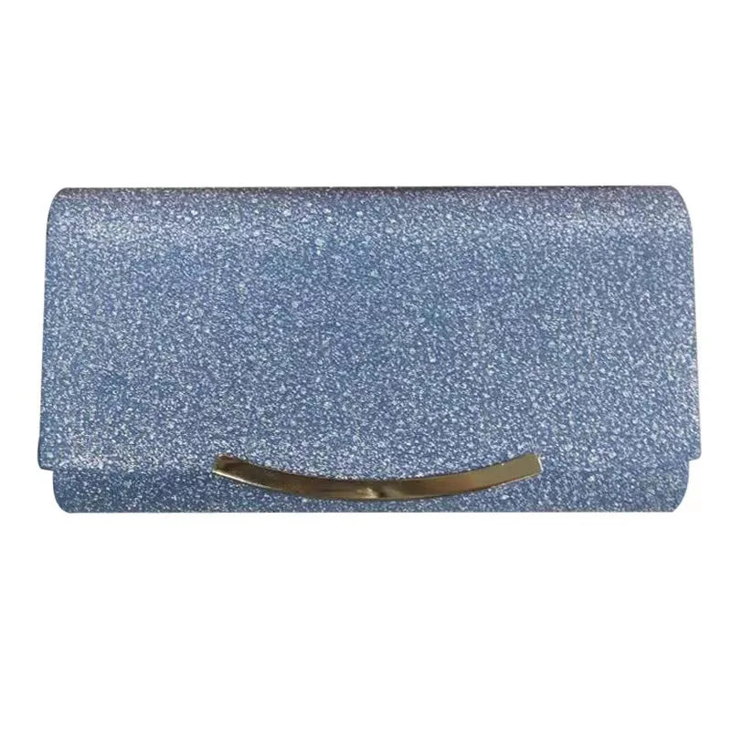 حقيبة سهرة نسائية أنيقة لامعة